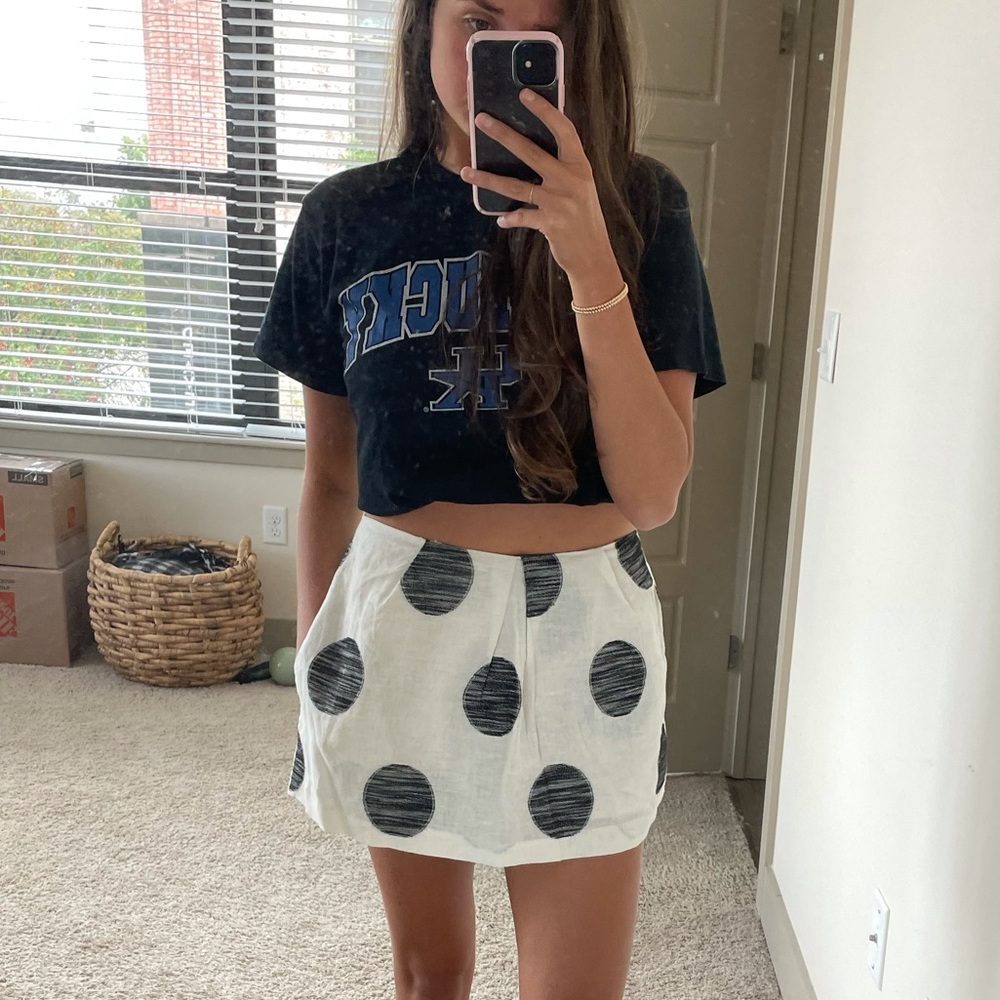 Printed skort